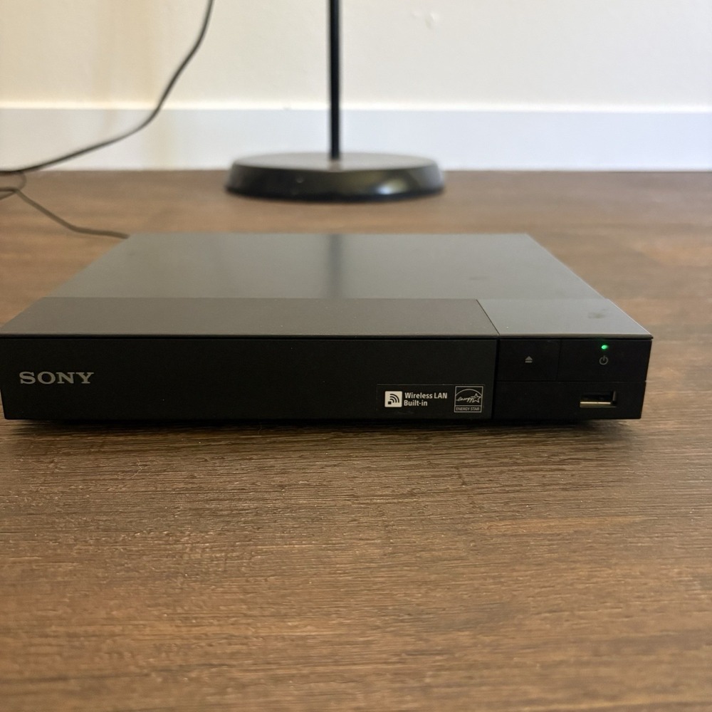 Sony BDP-S3700 Streaming Blu-Ray Player Wi-Fi No Remote